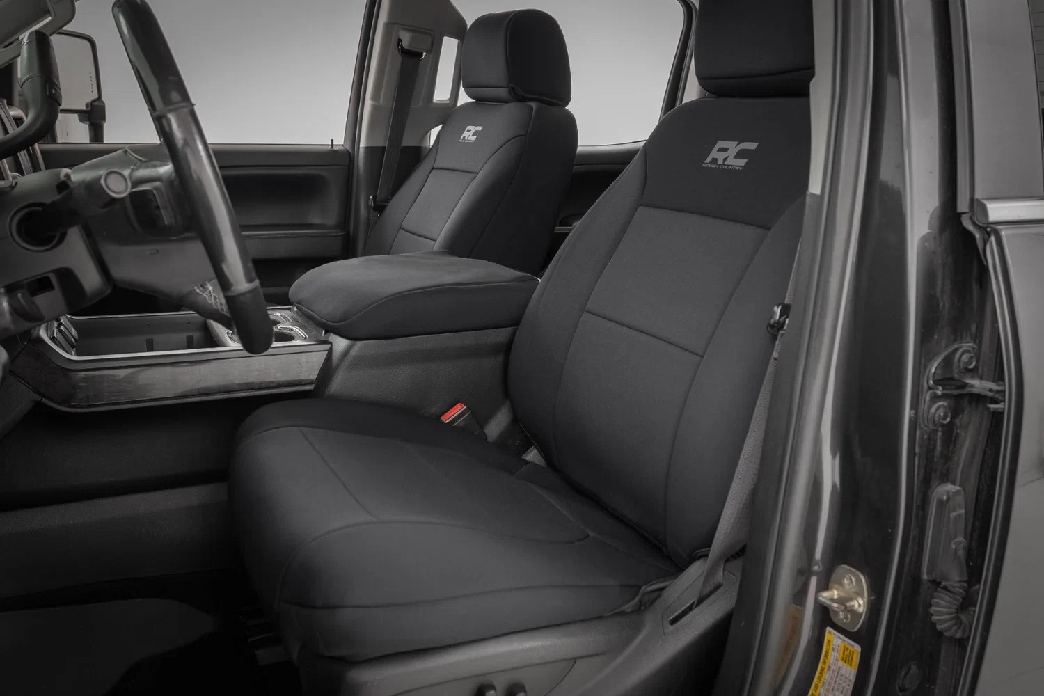 Seat Covers - FR Bucket & RR 60_40 Bench - Chevy_GMC 2500HD_3500HD (14-25)